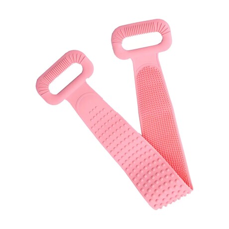 ESPONJA DE SILICONA PARA ESPALDA\n 90CM ROSADO ROSA