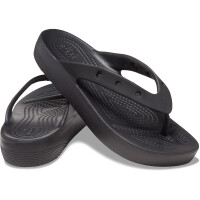 Ojotas Crocs Classic Flip Platform Negro