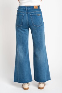 Jean Flared Wide Leg Denim