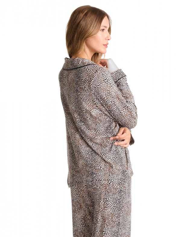 Pijama Con Pantalon MULTI/NEGRO