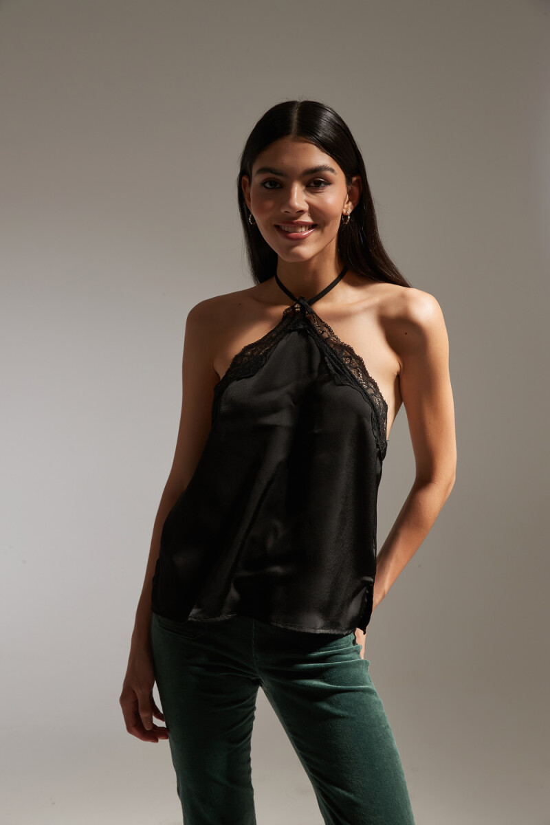 Tops Tartella - Negro 