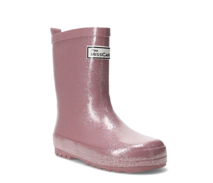 Botas de Niña MINI Miss Carol GEELONG de lluvia con glitter Lila