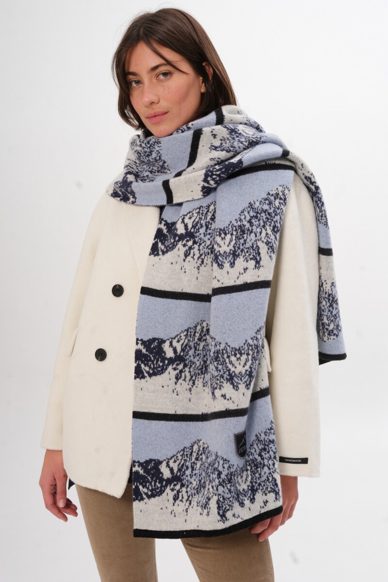 Bufanda Warm Azul