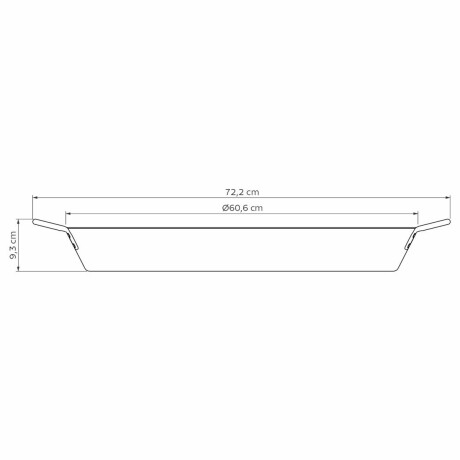 Paellera Antiadherente Tramontina Profesional 60cm 18.2L Paellera Antiadherente Tramontina Profesional 60cm 18.2L