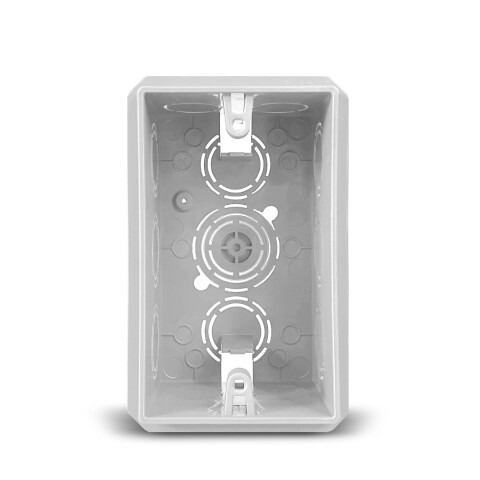CAJA DE LLAVE 2X4 DE EMBUTIR GRIS KALOP CAJA DE LLAVE 2X4 DE EMBUTIR GRIS KALOP