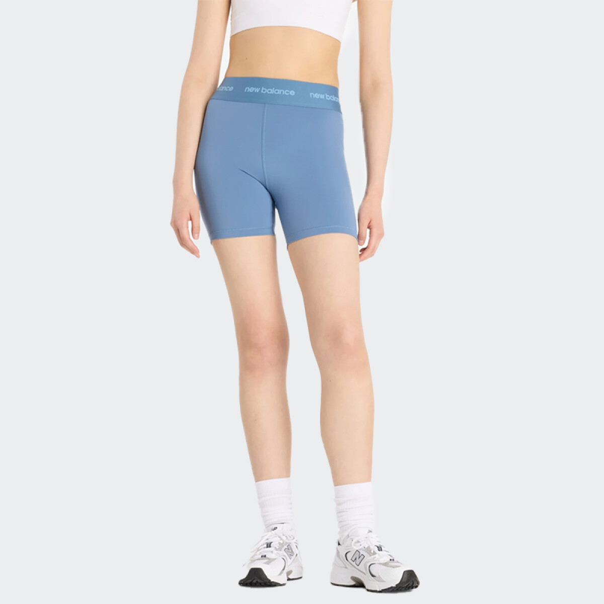 Short New Balance High Rise Short - Azul 