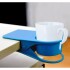 Soporte Vaso Taza Cafe Escritorio Mesa Pinza Posa Vaso Color Variante Celeste