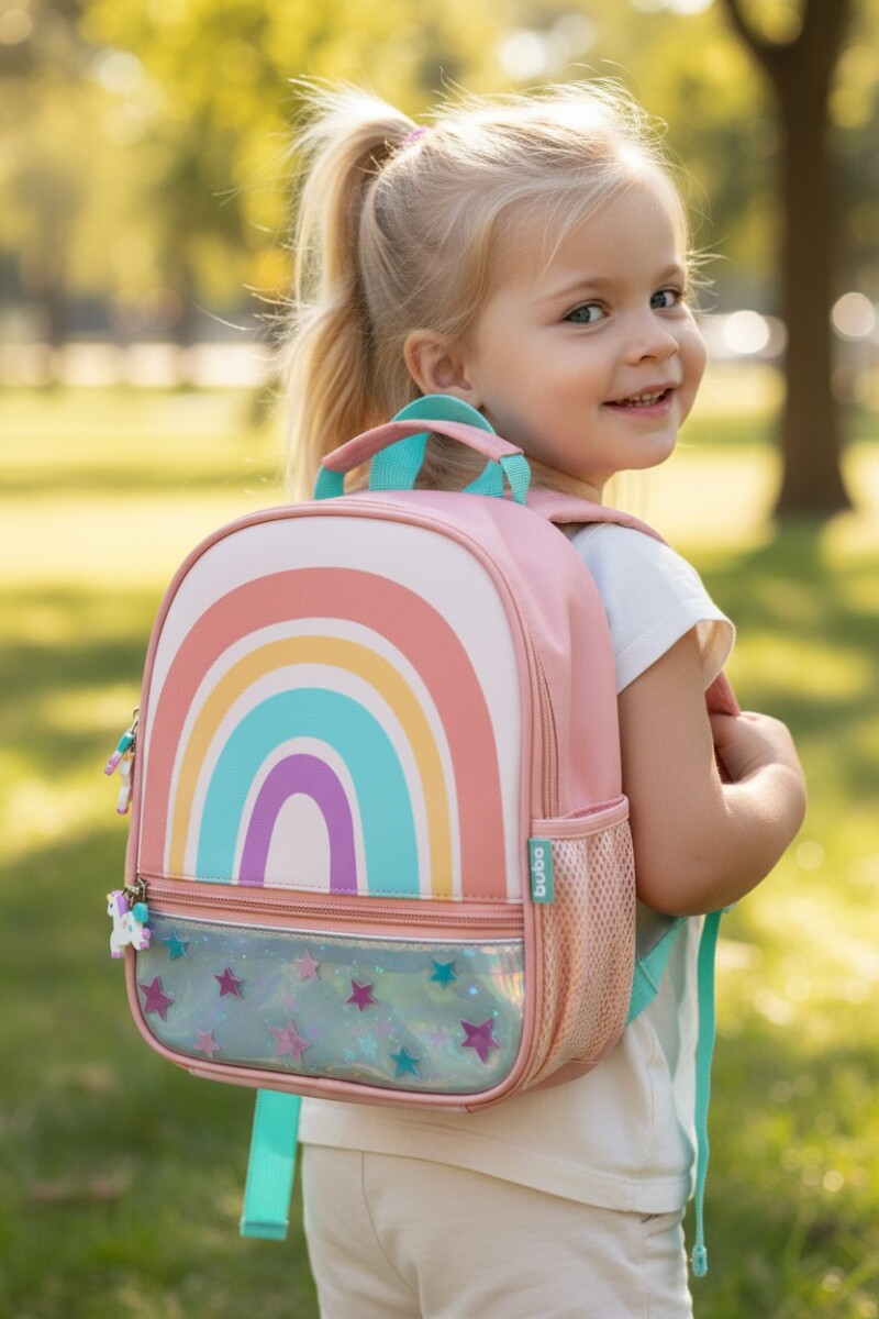 Mochila lunchera termica BUBAZOO BUBA - Arco iris 