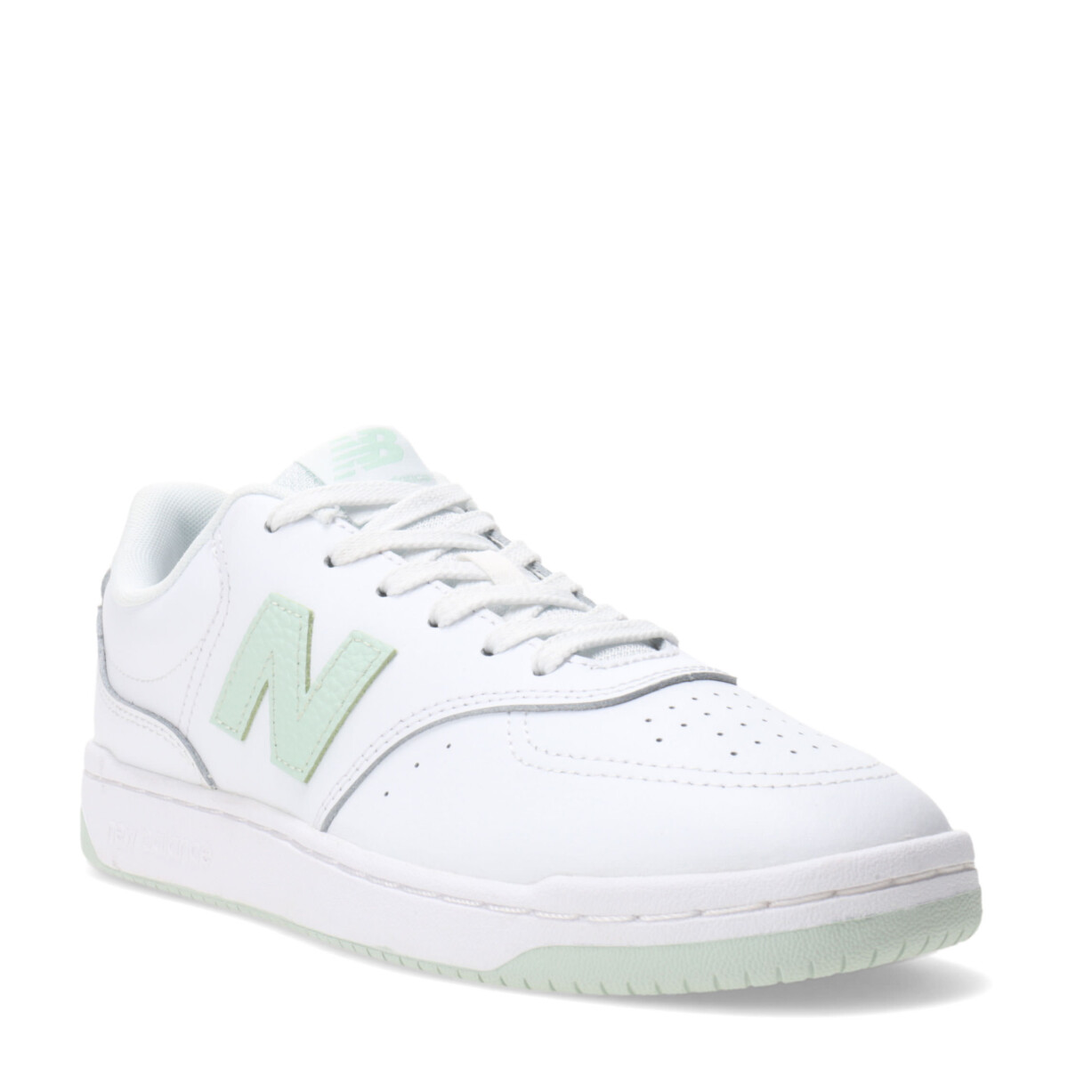 Championes de Mujer New Balance Life Style - Blanco - Verde - Verde Agua 