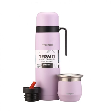 Kit Termo Manija Rigida + Mate Flap Lila