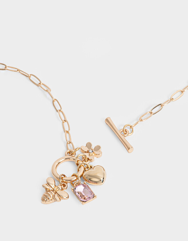 Collares Cortos Multi dijes Collar Corto Multidijes - Dorado