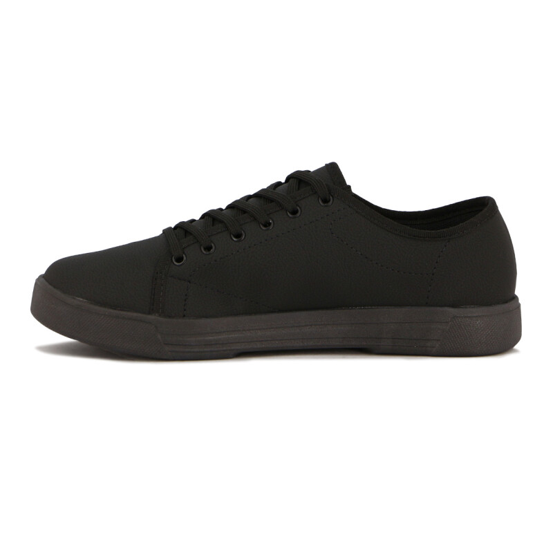 Br Sport Calzado Casual Acordonado Bajo Negro