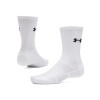 Medias UA Performance Cotton 3p Crw Hombre 6009685-100 Blanco