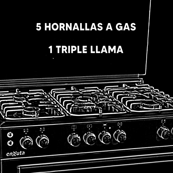 Cocina Multigas Combinada Enxuta Cenx6514i Inox COCINA MULTIGAS ENXUTA COMBI CENX6514I