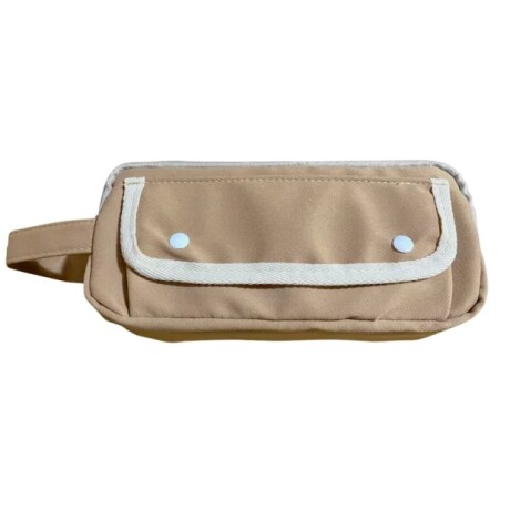 Cartuchera Campus con Solapa Marron