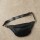 Leather Fanny Pack Trenzado Negro