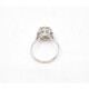 Anillo Solitario Antiguo En Platino Y Oro 18K Blanco Con Brillante 2.16 Ct Anillo Solitario Antiguo En Platino Y Oro 18K Blanco Con Brillante 2.16 Ct