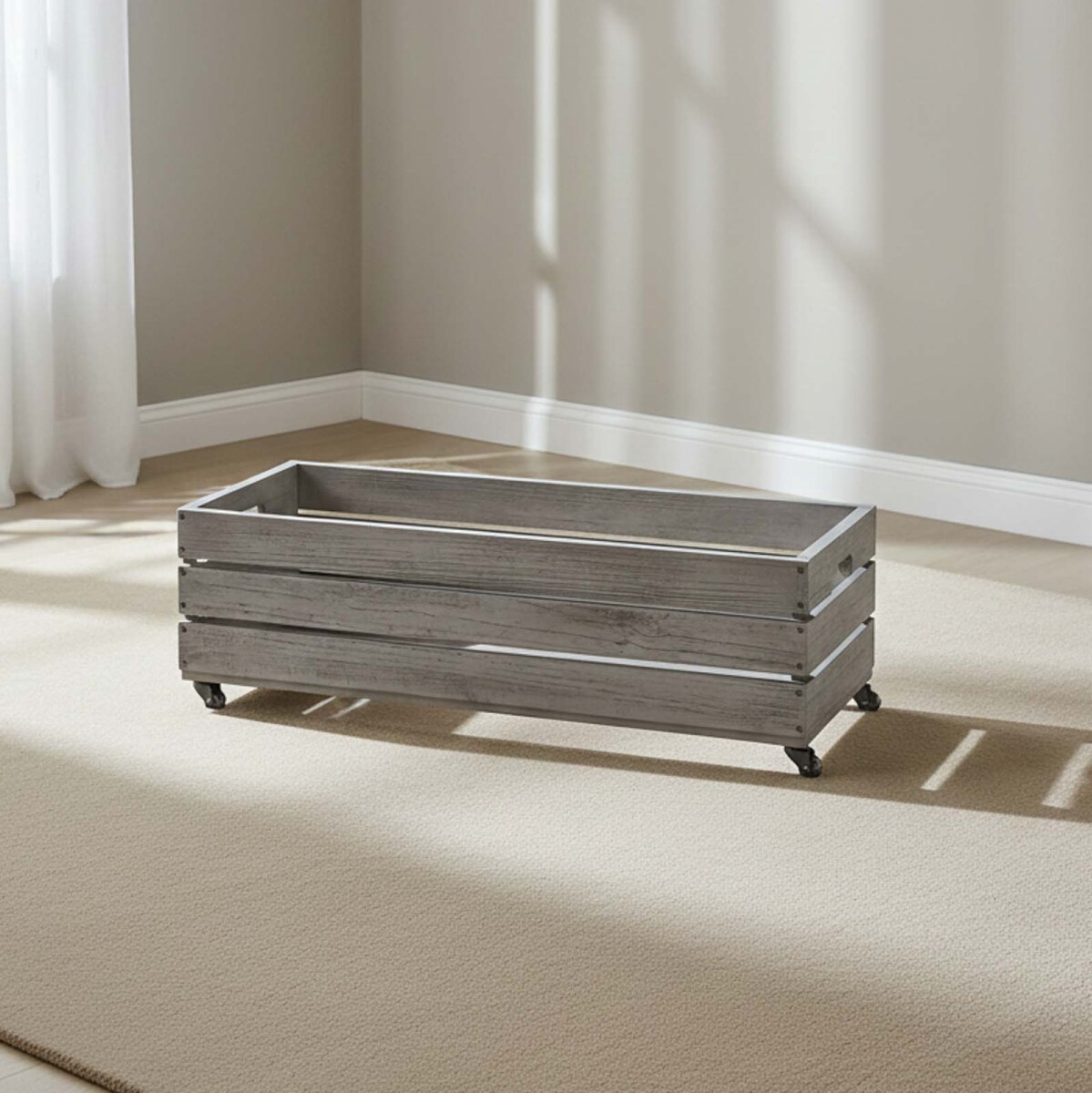 CAJÓN DE JUGUETES M - MADERA BLANCO MONTAUK 