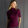 Polera Rib VIOLETA