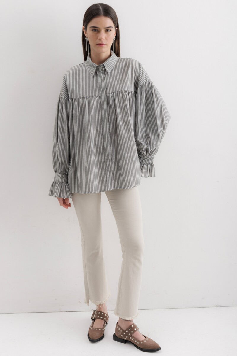 Camisa Gaia Verde Militar