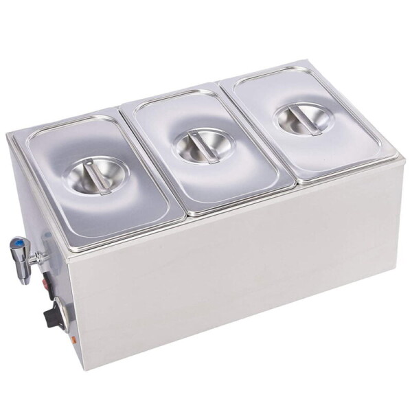 Baño maria electrico 3 cuba acero inox Baño maria electrico 3 cuba acero inox