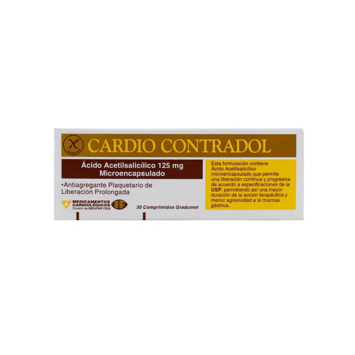 CARDIO CONTRADOL CJ X 30 COMPRIMIDOS única