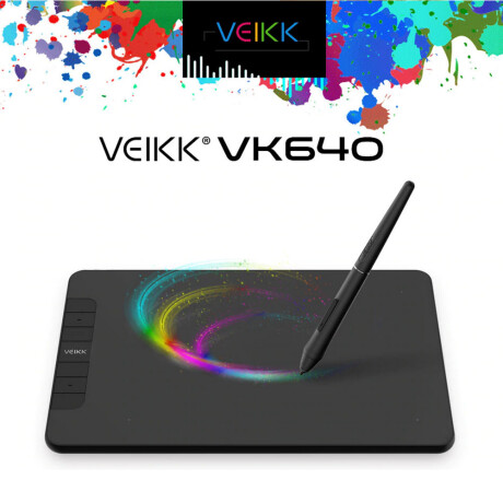 Veikk - Tableta Digitalizadora VK640 - 6" X 4". 5080 Lpi 001