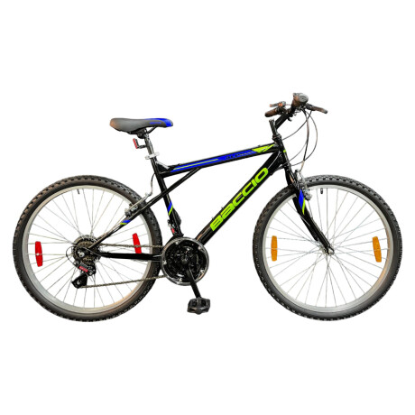 Bicicleta Baccio Alpina Man Montaña rodado 26 con 21 cambios NEGRO