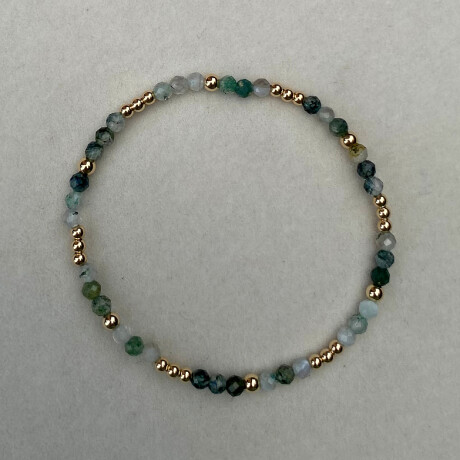 Pulsera FRANCESCA, Goldfilled y piedras naturales Pulsera FRANCESCA, Goldfilled y piedras naturales