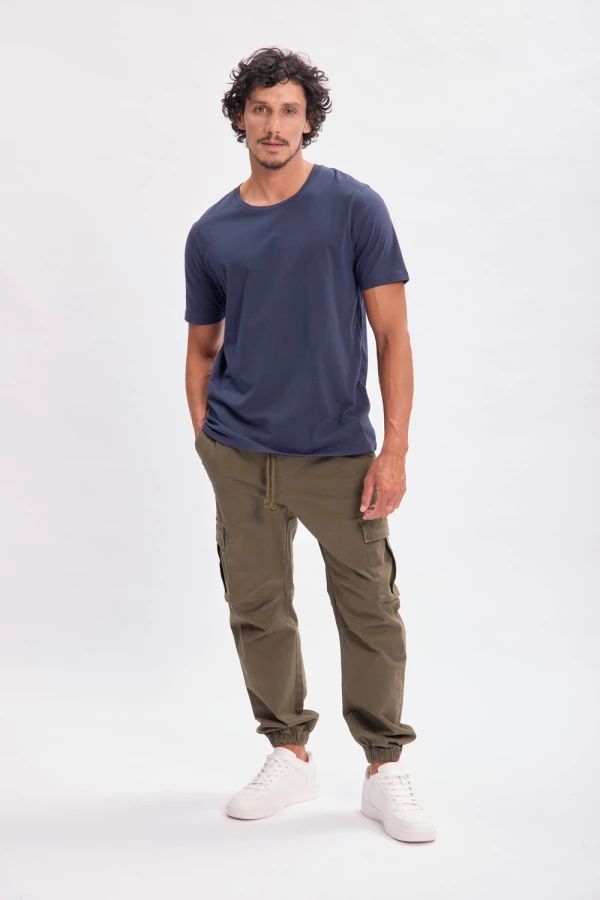 Pantalón cargo jogger Verde Militar
