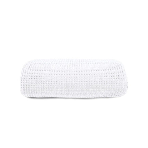 Juego Colcha y Funda Piquet Dohler Queen 100% Algodón BLANCO