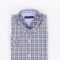 Camisa m/c cuadros gris