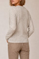 SWEATER U BOUTONE NATURAL