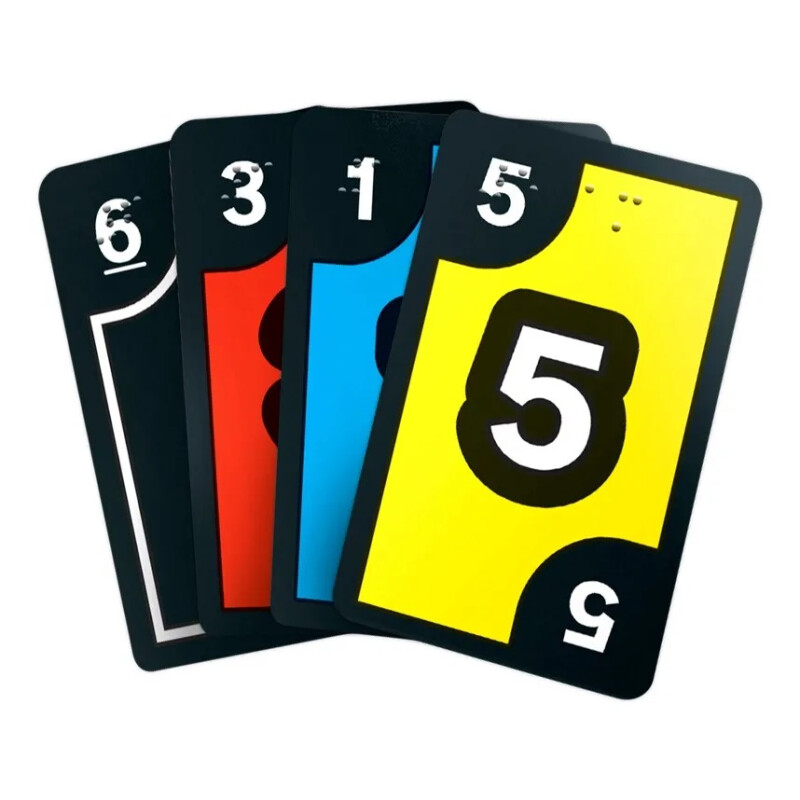 Juego De Cartas Rummy Braille Línea Inclusiva Ronda Juego De Cartas Rummy Braille Línea Inclusiva Ronda