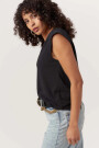 POLERA RUE V-NECK Negro