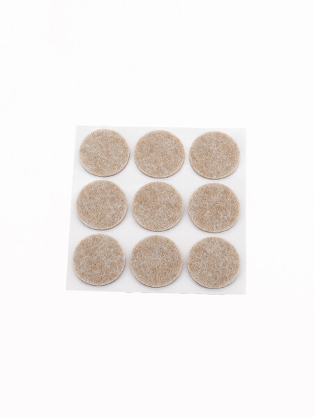 ALMOHADILLA REDONDA SET X 9 BEIGE