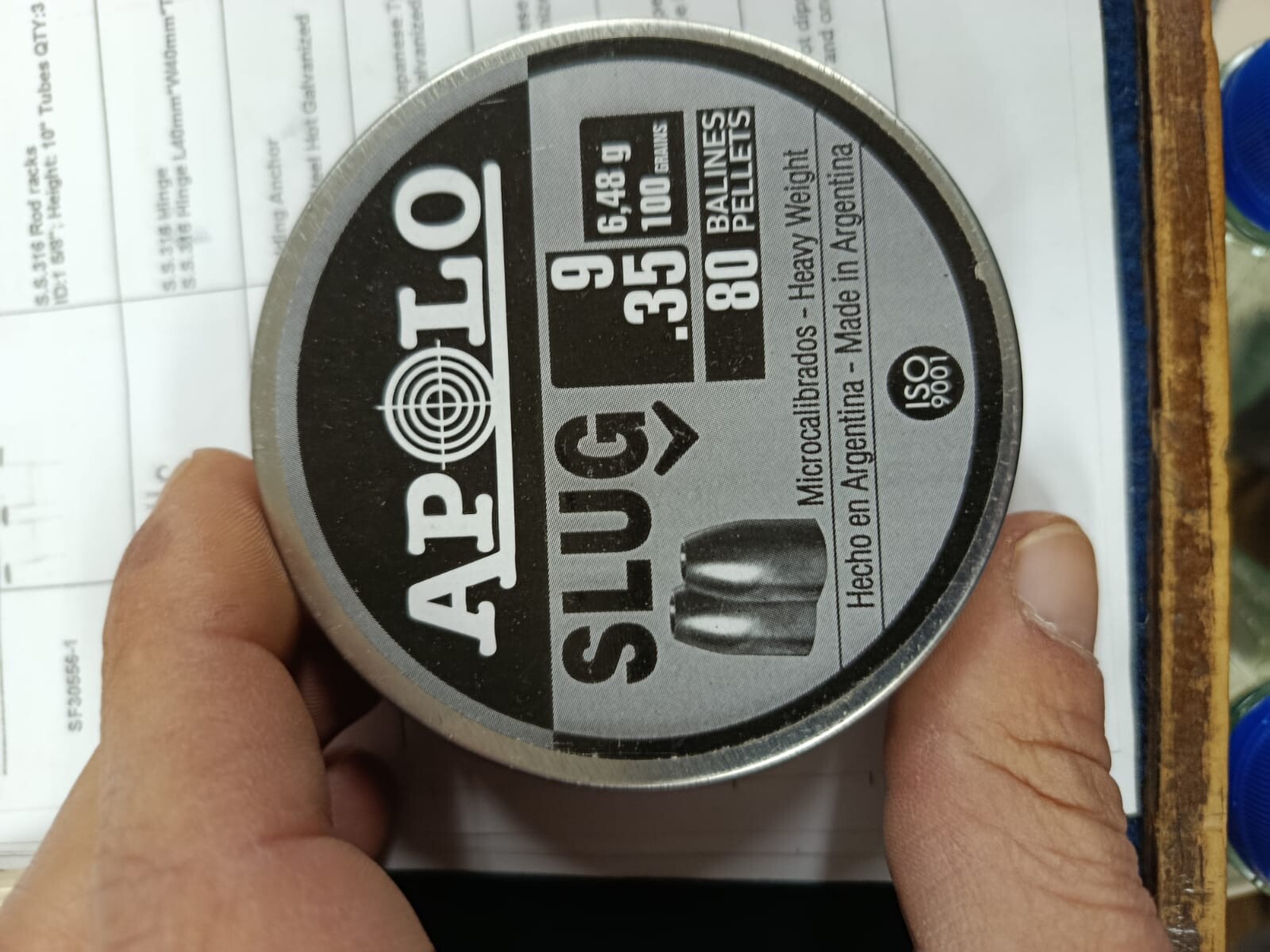 CHUMBO APOLO SLUG 9MM X 80UNID 