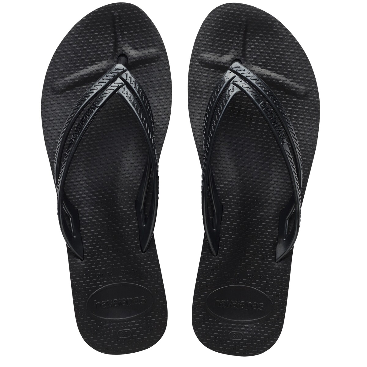 Sandalias de Mujer Havaianas Wedges Wns Havaianas - Negro 