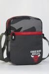 Morral clásico doble cierre Chicago Bulls - NBA Negro