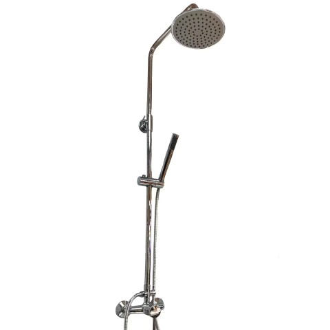 Barral de ducha Monocomando Exterior con transferencia Milano Cromado Brillante Barral De Ducha Monocomando Exterior Con Transferencia Milano Cromado Brillante