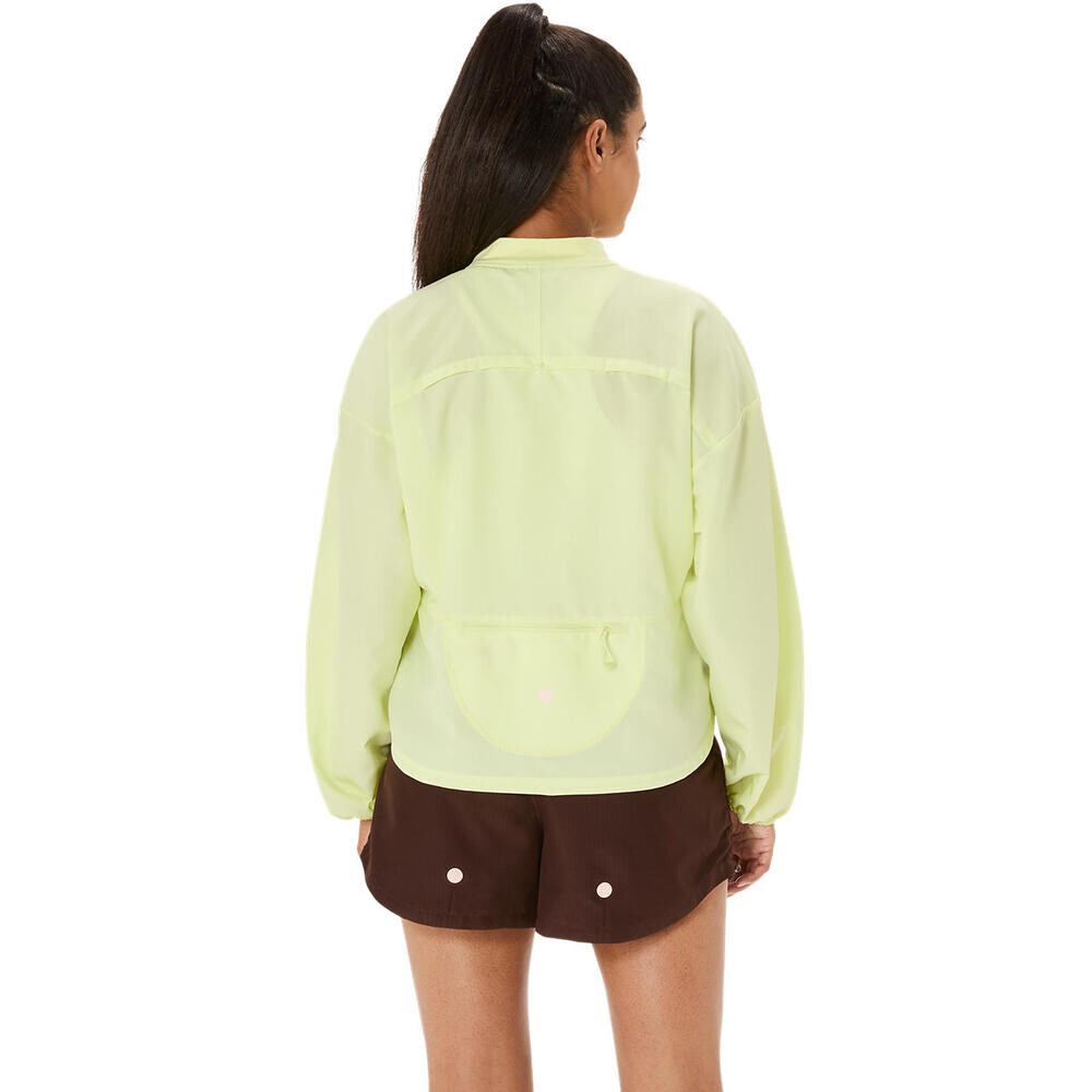 Nagino Run Adjustable Jacket - Mujer Huddle Yellow