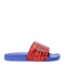 Sandalias Infantiles Marvel Slide Spiderman Azul - Rojo