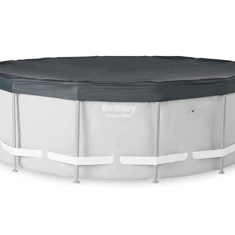 Piscina Bestway Estructural 10250 L + Bomba + Regalos Gris