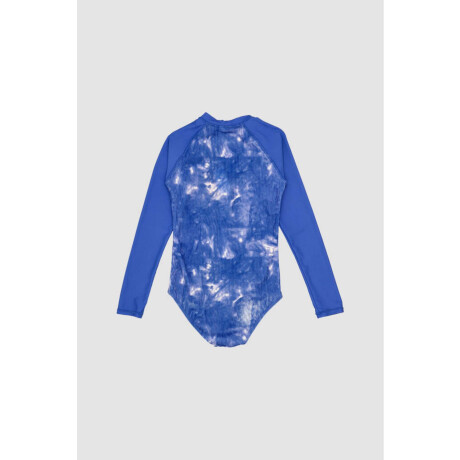 Manga larga surf bingo 2-16a Batik azul