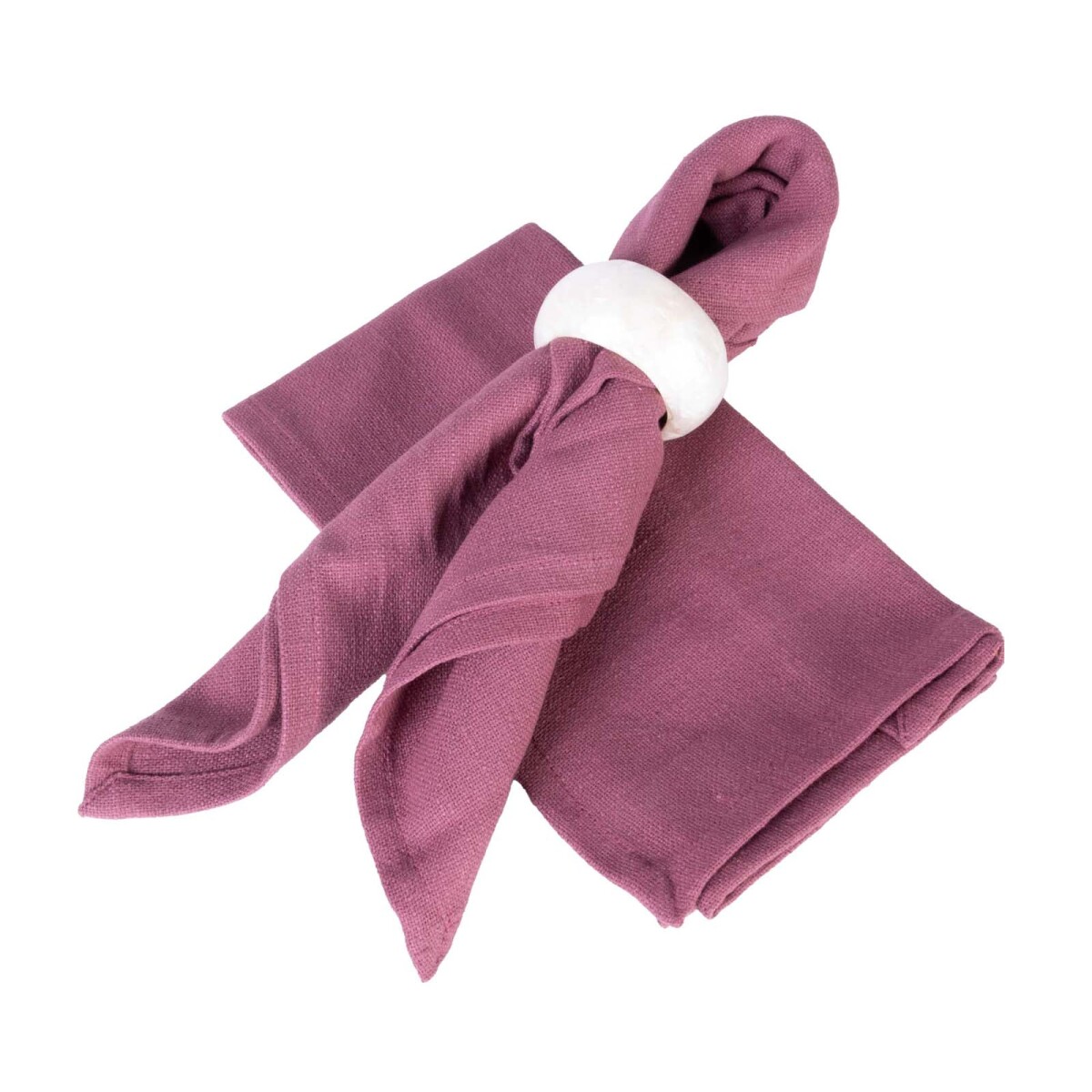 SET 2 SERVILLETAS - LINO-Y-ALGODON ROSA DIANA 