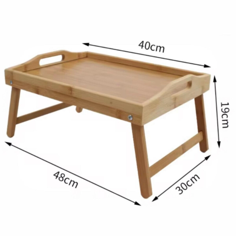 Bandeja para Desayuno en Bambu Plegable Bandeja para Desayuno en Bambu Plegable