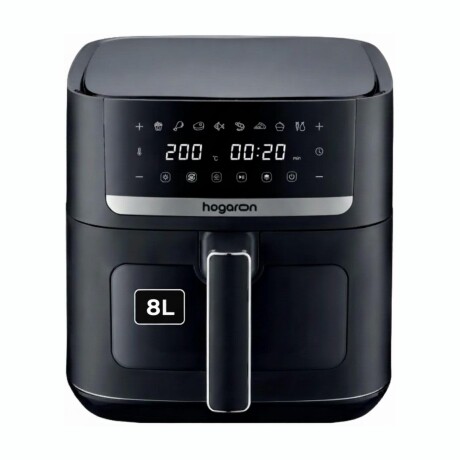 Freidora de Aire HOGARON 1800W Capacidad 8L Panel Digital Y Visor Freidora de Aire HOGARON 1800W Capacidad 8L Panel Digital Y Visor