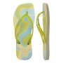 Sandalias Havaianas Slim Square Jelly Mujer Buttercream