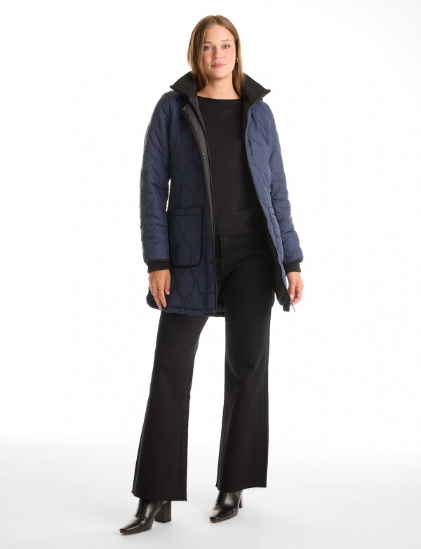 Campera Capitoneada AZUL