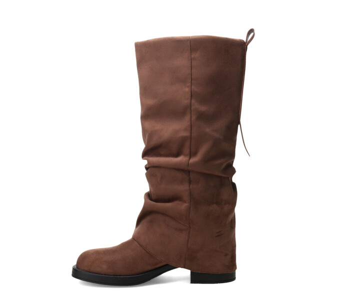 Bota de Mujer Miss Carol Wrinkle Marrón